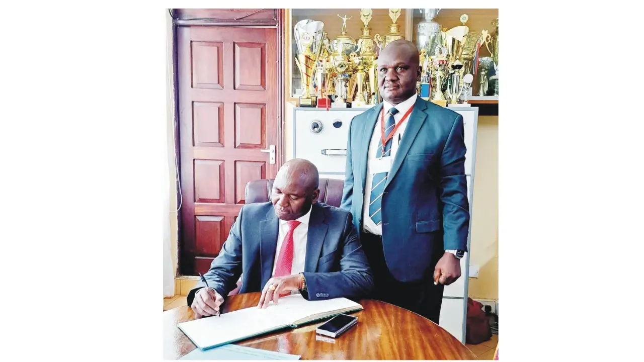 Leadership and the school's trophy cabinet